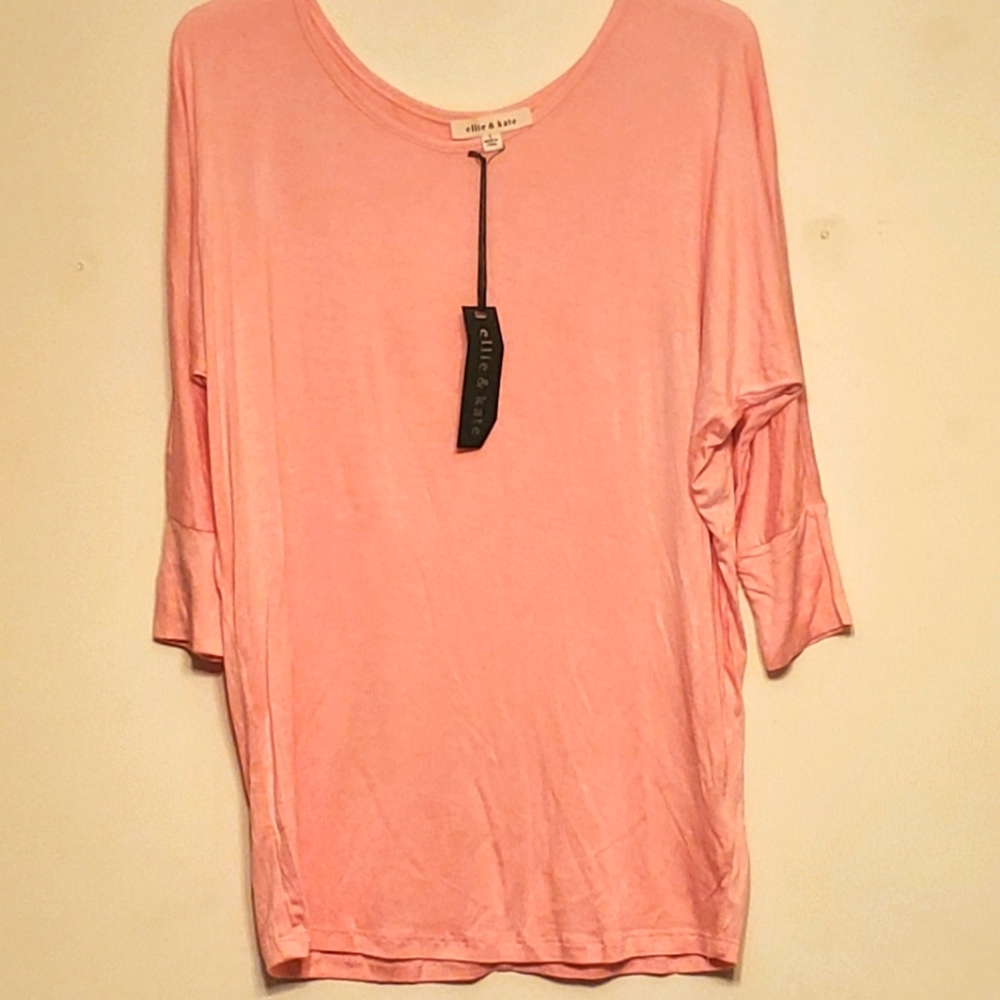 Ellie & Kate Seamless Blush Top